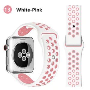 NEW[BAND] Blue-Pink Sport Silicone For Apple Watch